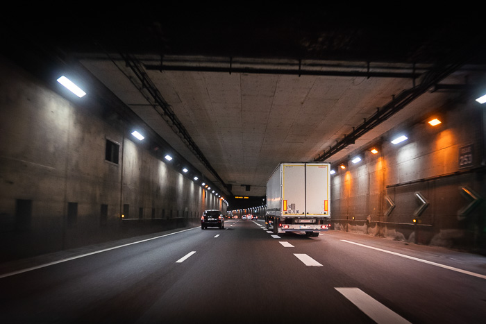 Tunnel de Nogent, sur l’A86