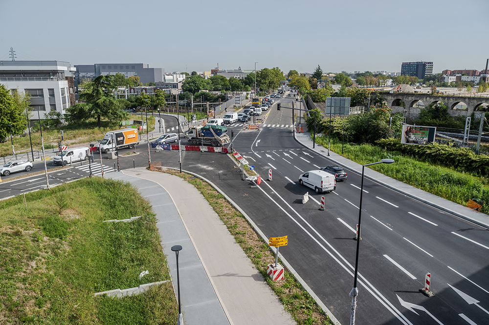 Mise en service de l’échangeur Pleyel