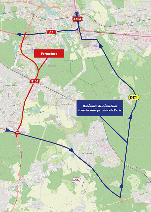 Carte phase 1 - N104 Carte phase 1 - N104