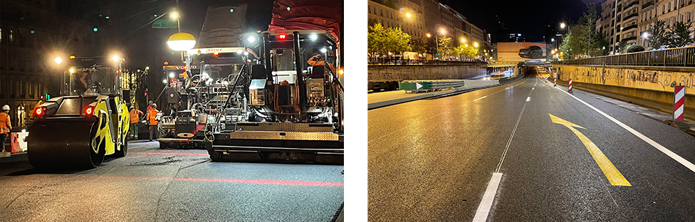 Opération de rénovation de chaussée sur la RN13 à Neuilly-sur-Seine Opération de rénovation de chaussée sur la RN13 à Neuilly-sur-Seine